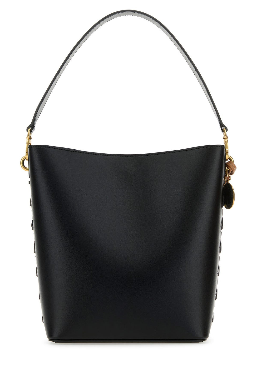 Black alter mat Frayme bucket bag