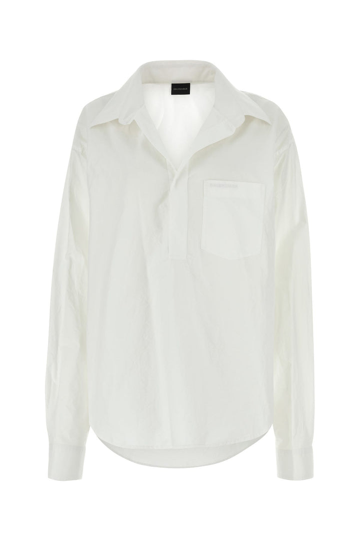 White cotton shirt