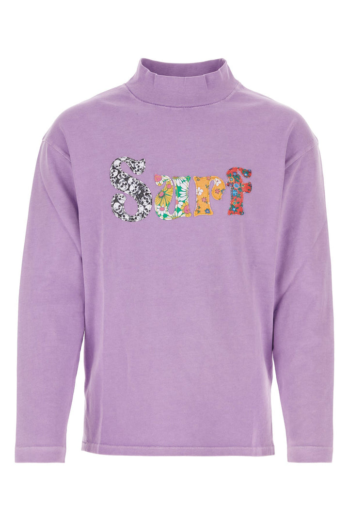 Lilac cotton sweatshirt