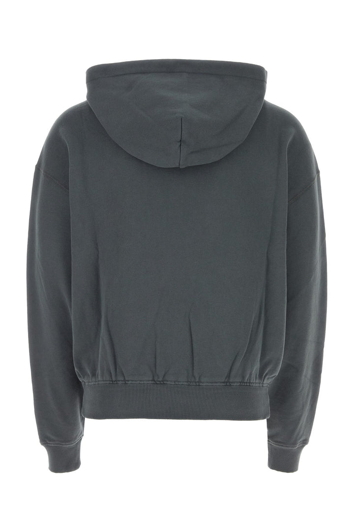 Charcoal cotton sweatshirt