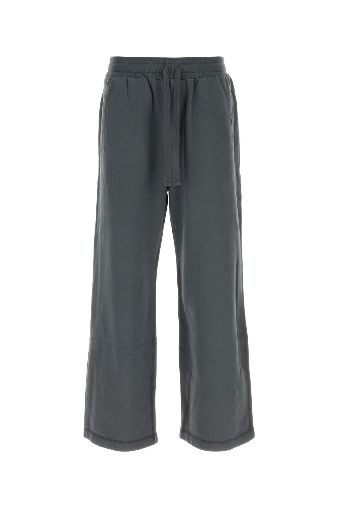 Anthracite cotton joggers