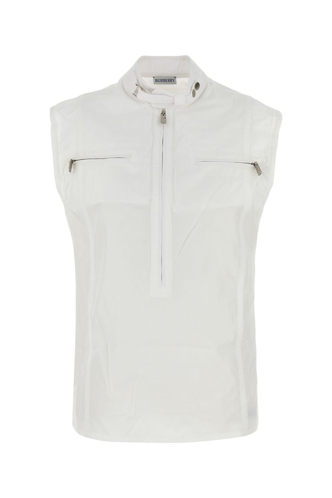 White cotton vest