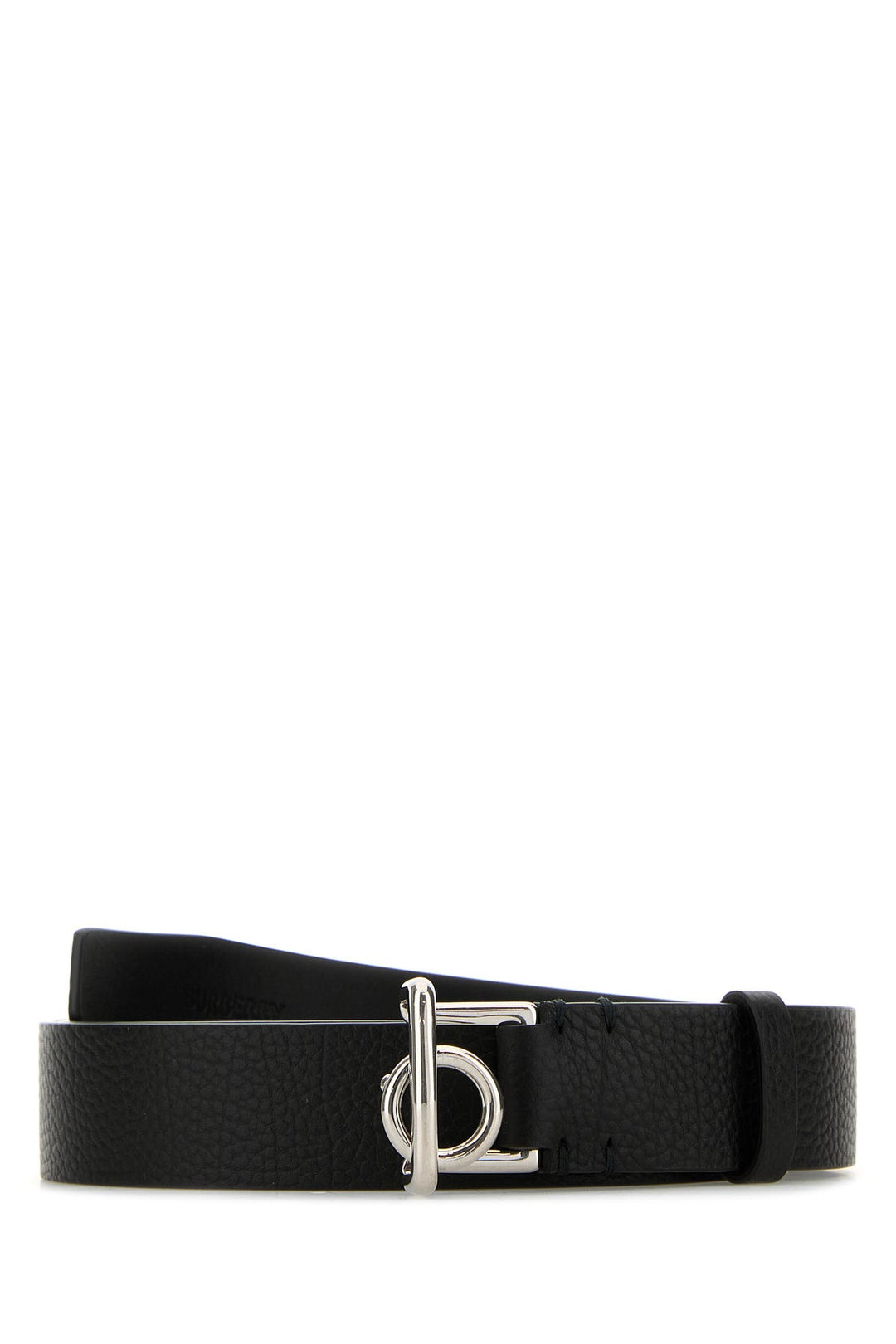 Black leather Rocking Horse belt