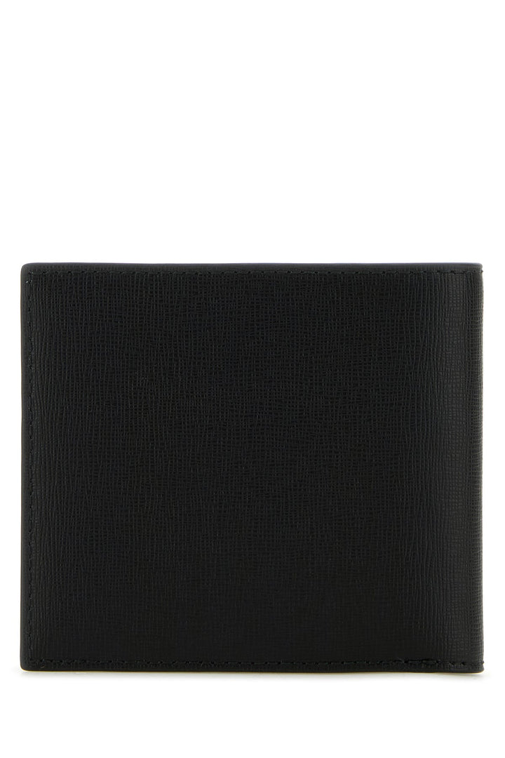 Black leather wallet