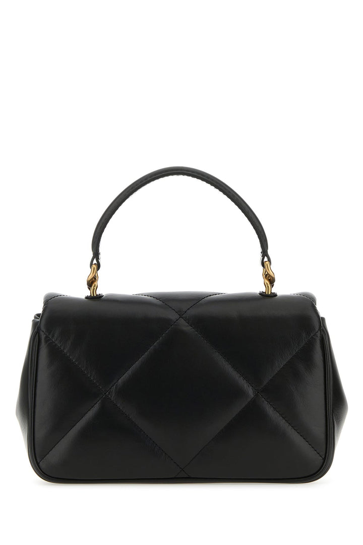 Black leather Kira handbag