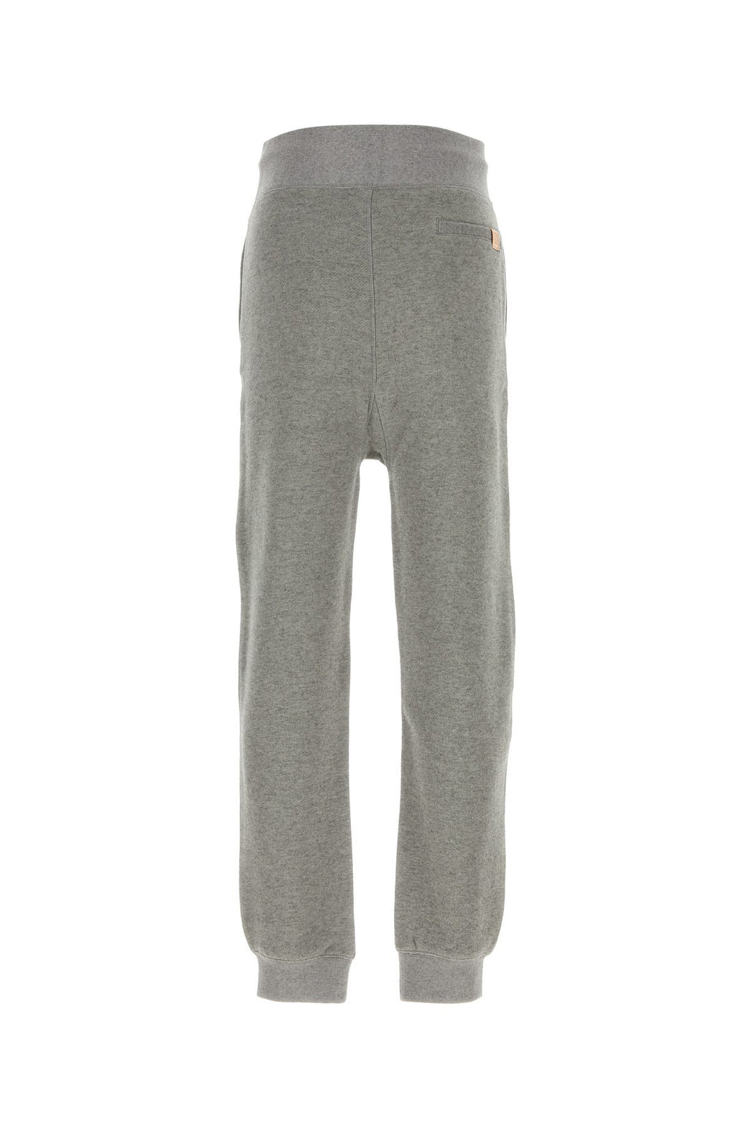 Grey cotton blend joggers