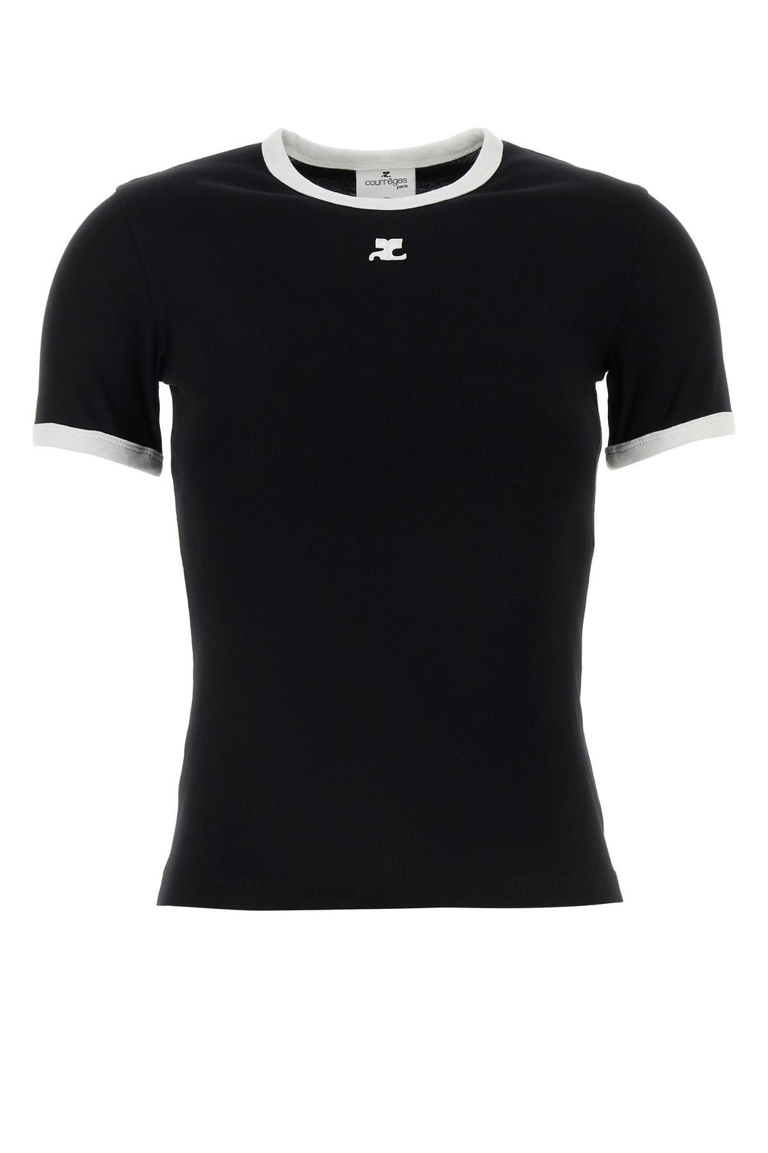 Black cotton t-shirt