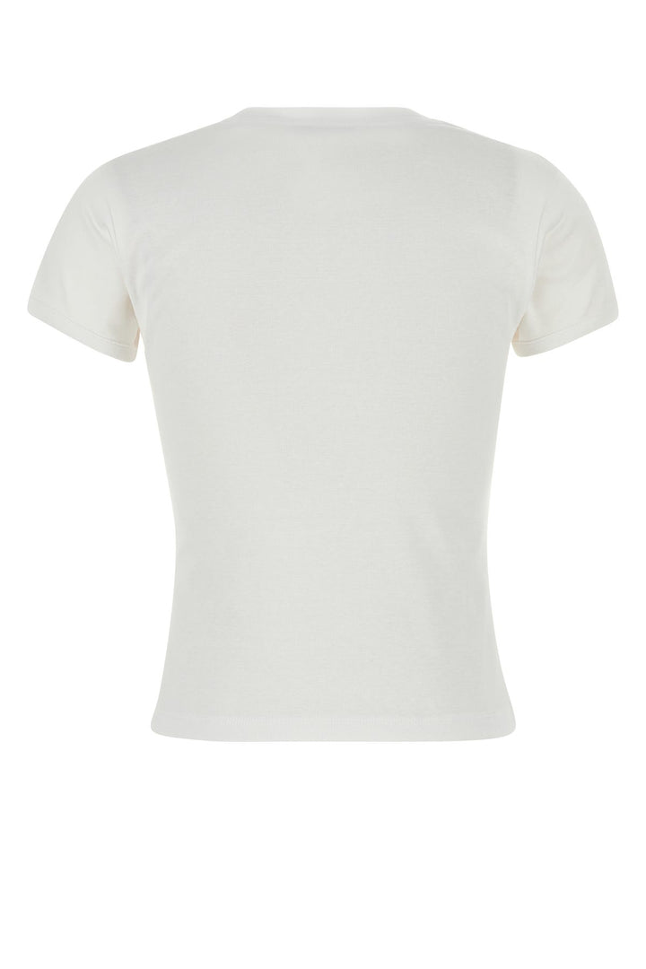 White cotton t-shirt