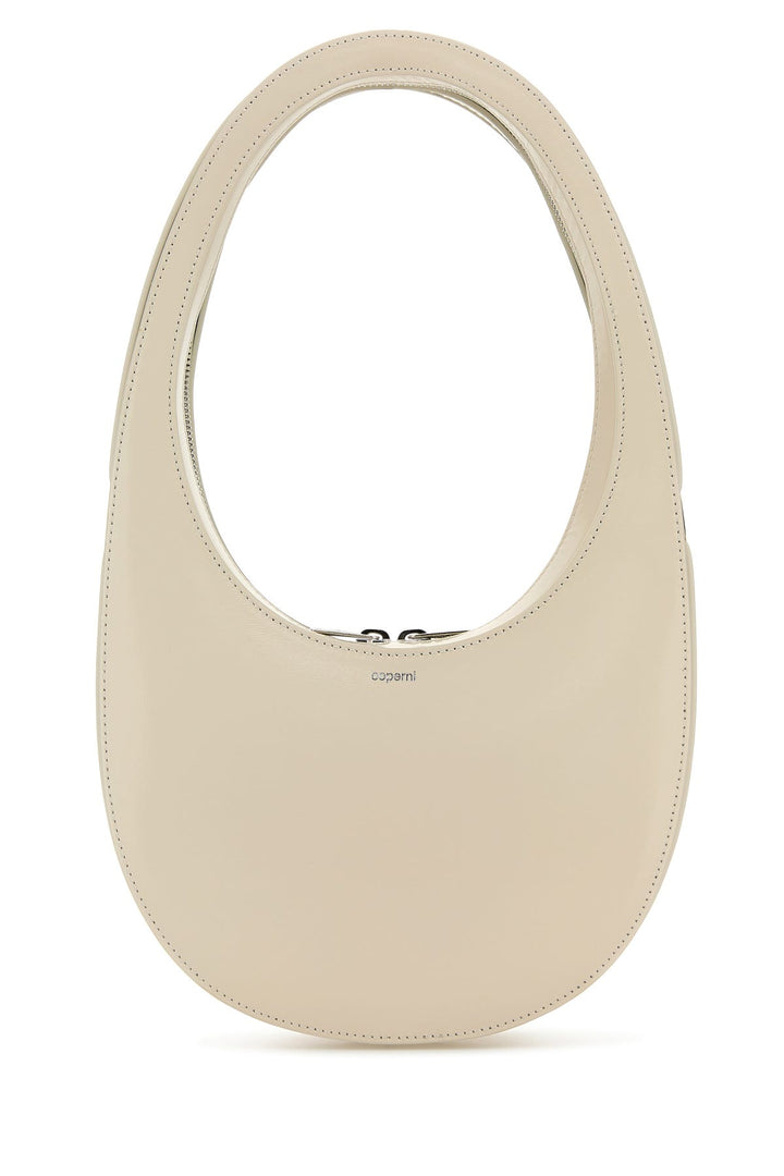 Ivory leather Swipe handbag