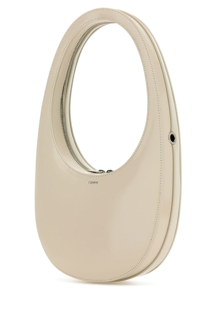 Ivory leather Swipe handbag