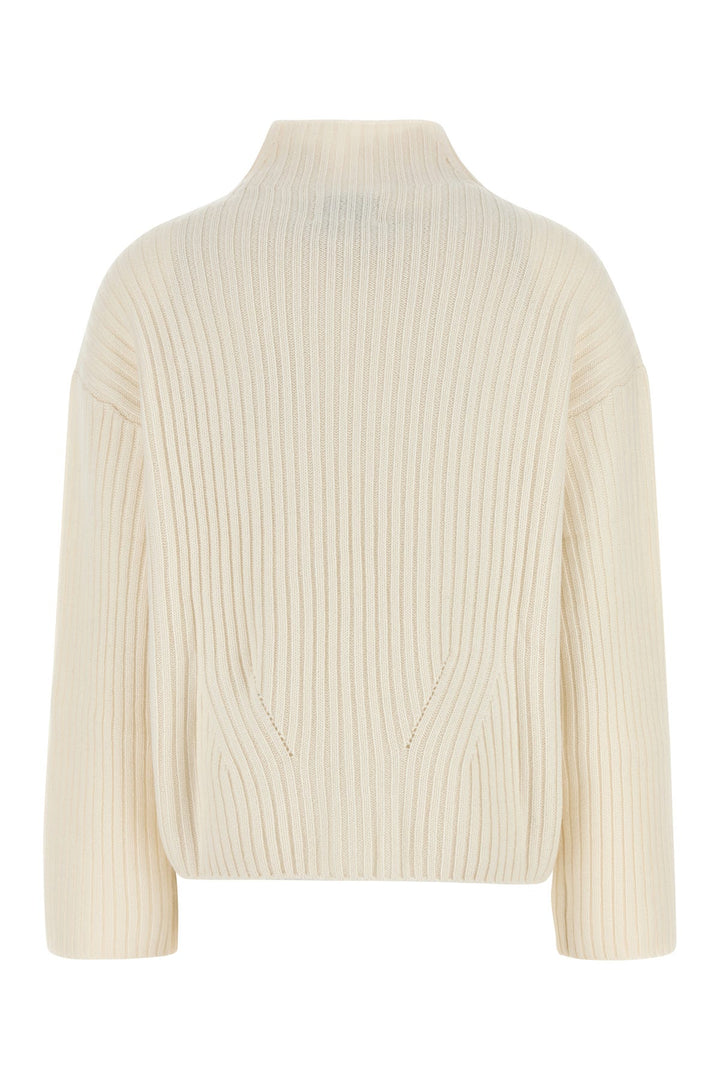 Ivory cashmere Ines sweater