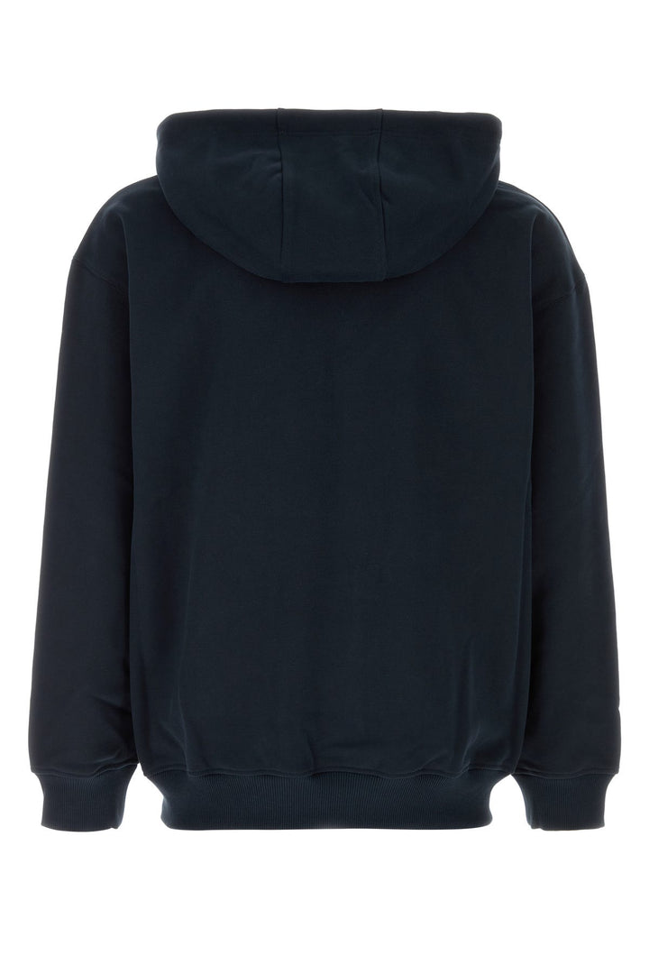 Navy blue cotton sweatshirt