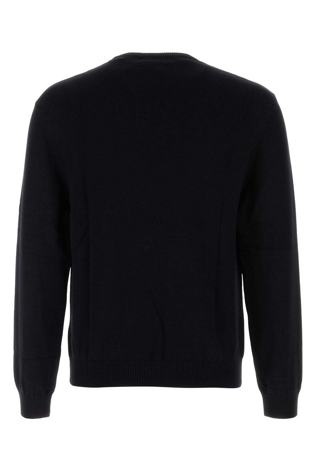 Black stretch viscose sweater