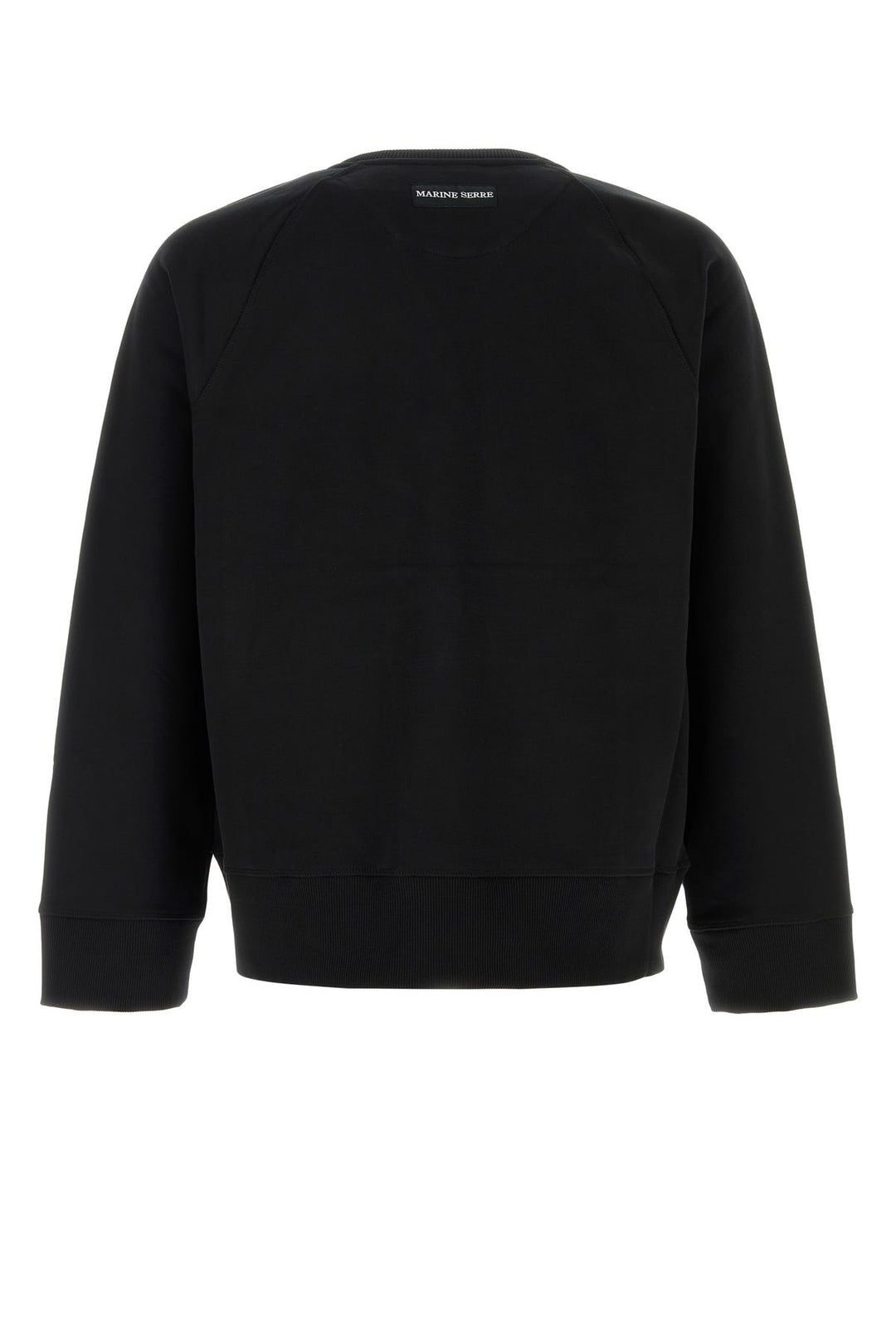 Black cotton sweatshirt