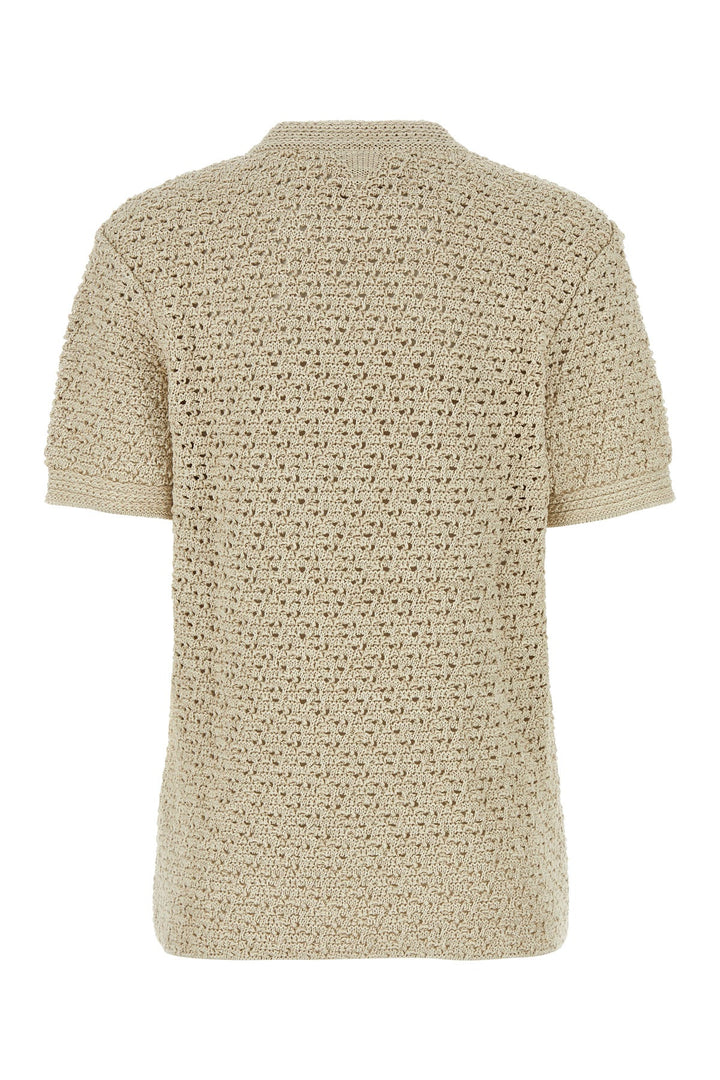 Sand crochet t-shirt