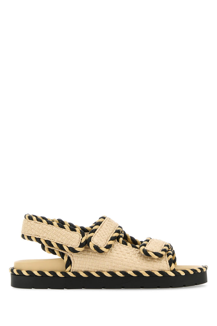 Sand raffia Jack sandals