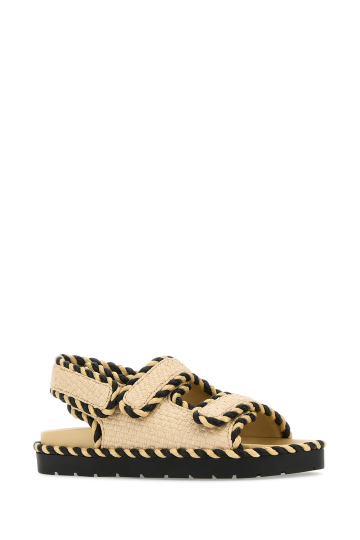 Sand raffia Jack sandals