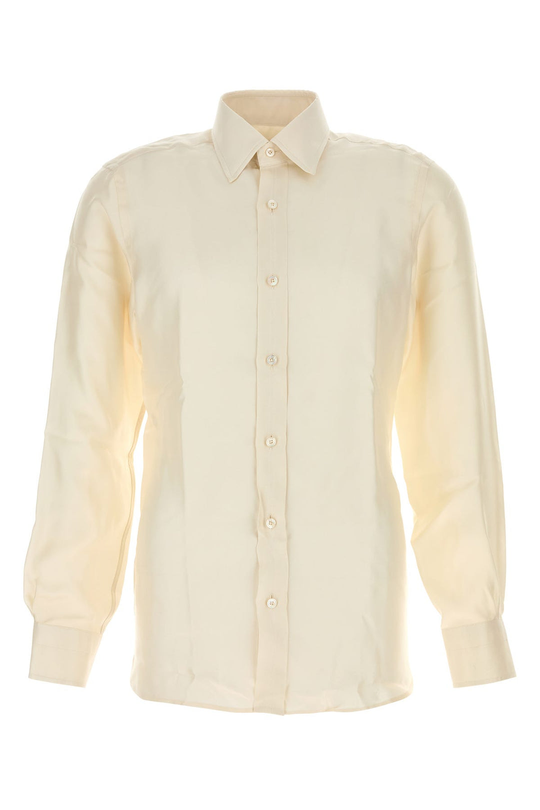 Ivory silk shirt