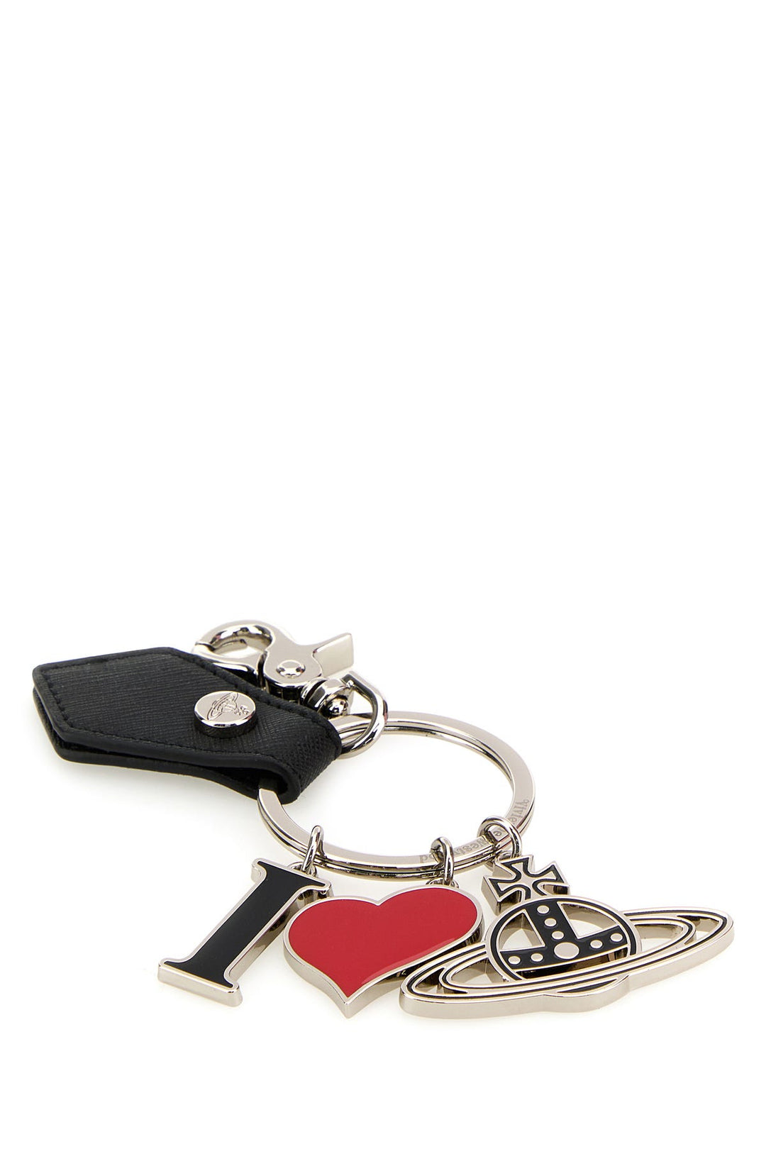 Multicolor metal keyring