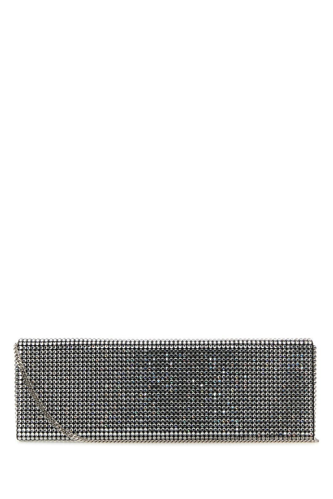 Embellished satin Amini Paloma clutch