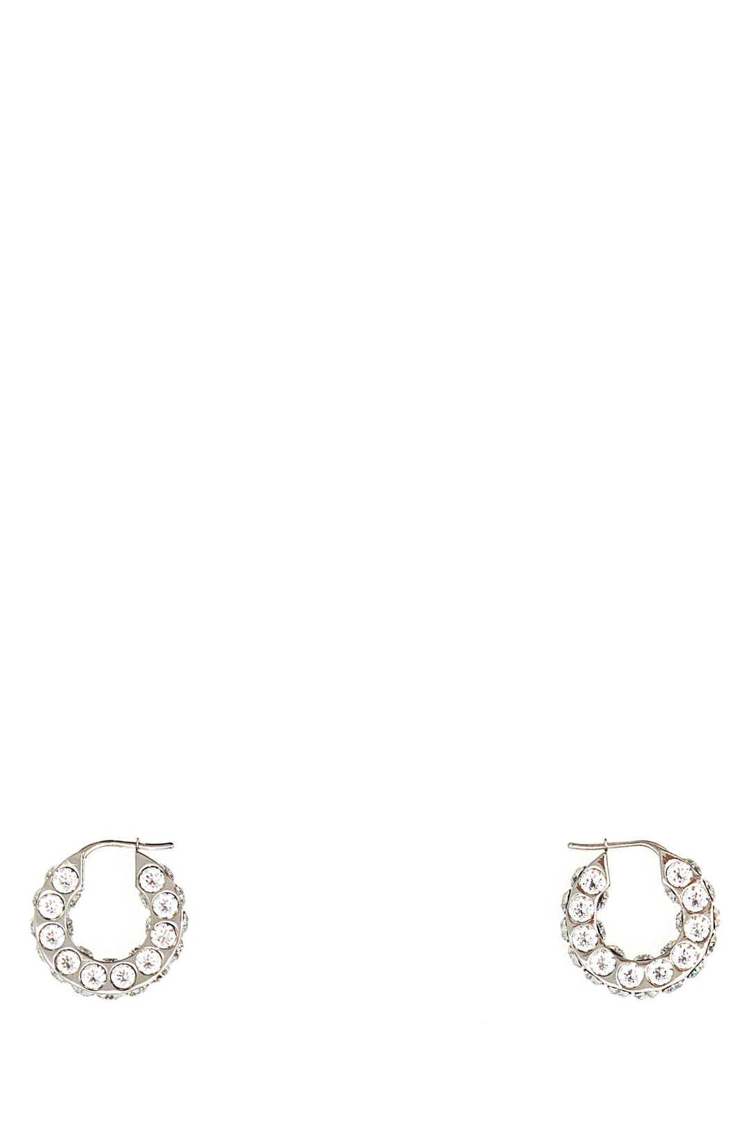 Embellished metal small Jaheel earrings