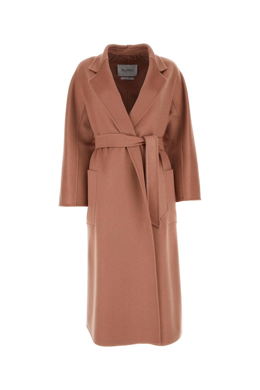 Antiqued pink cashmere Ludmilla coat