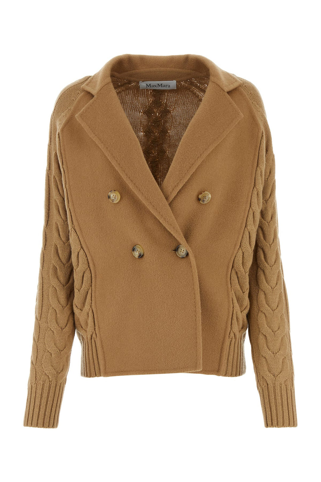 Camel wool blend Micio blazer