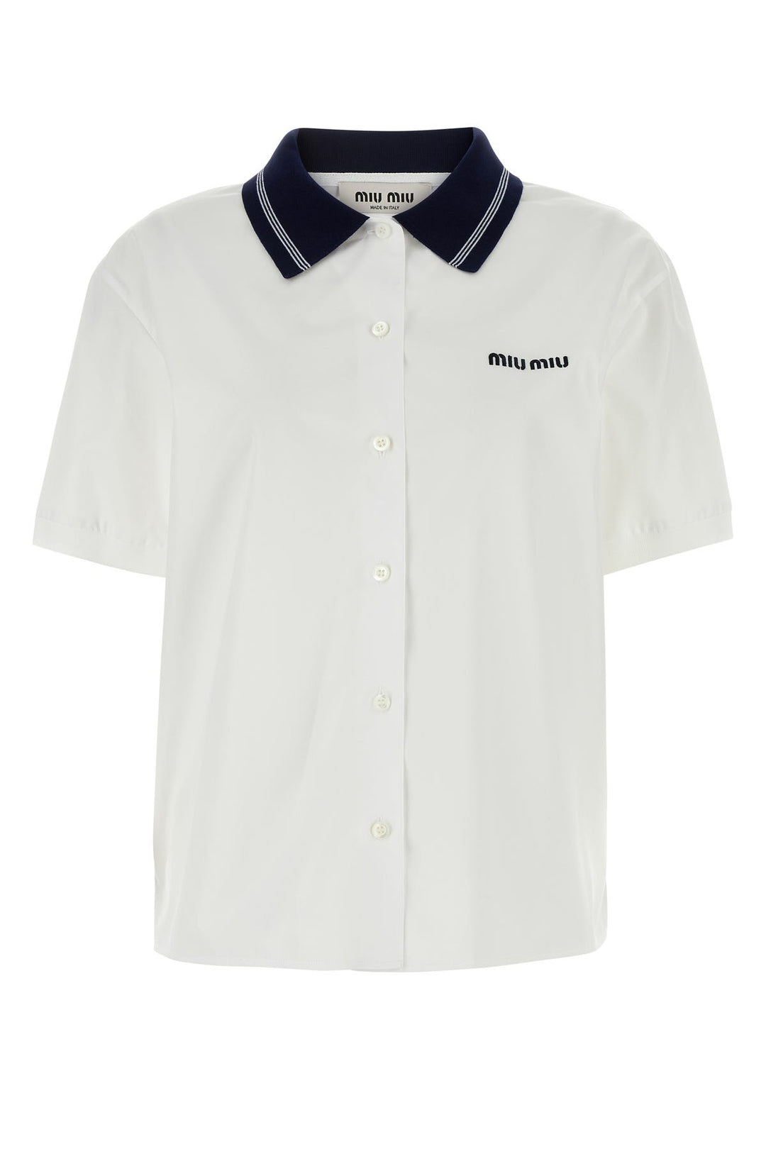 White poplin shirt