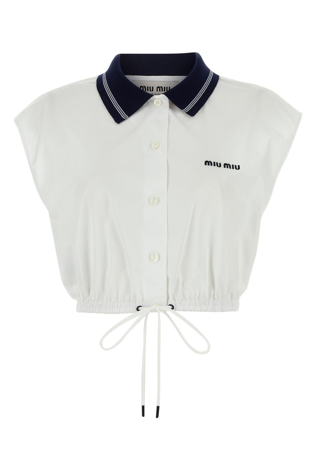 White poplin shirt