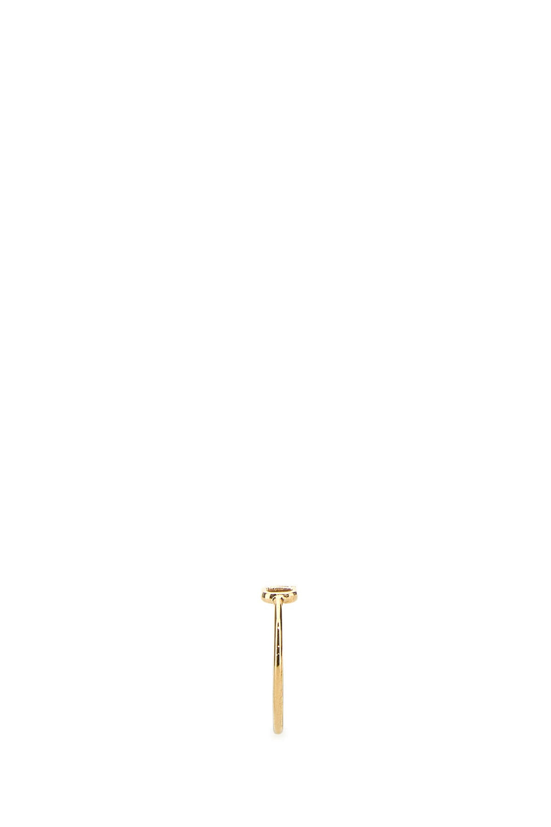 Gold metal VLogo Signature ring