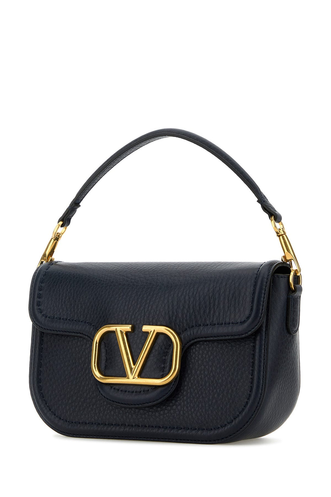 Midnight blue leather Alltime shoulder bag