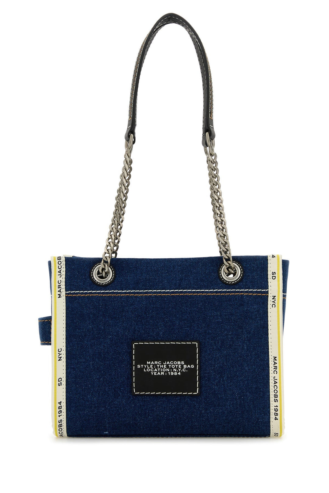 Denim small The Denim Chain shoulder bag