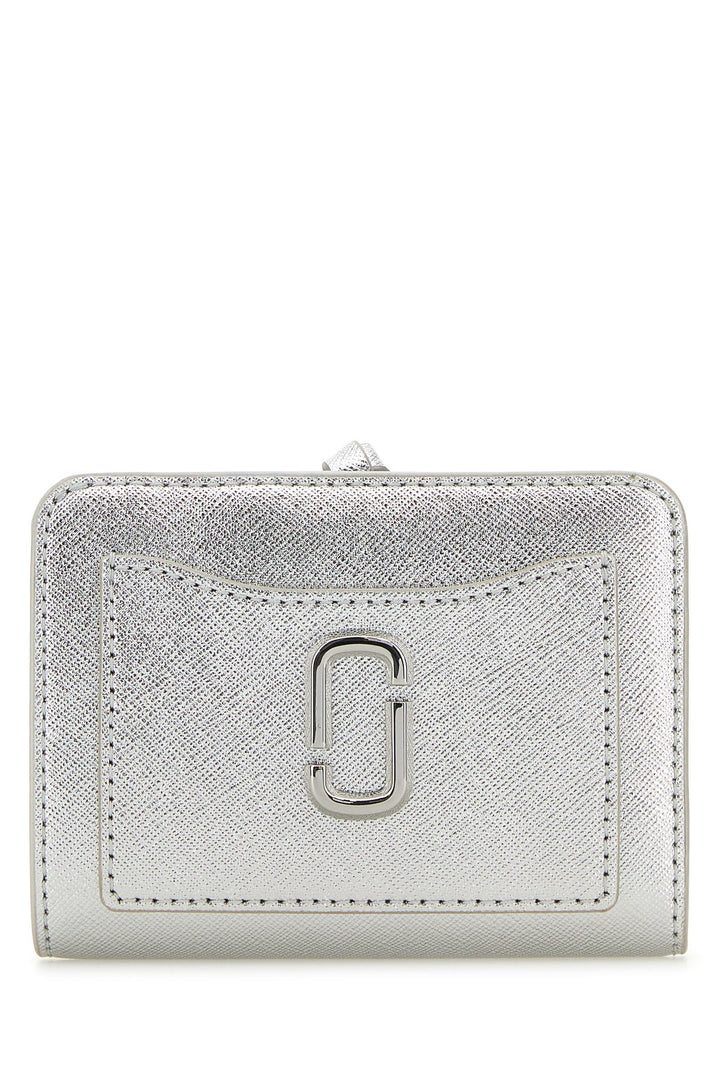 Silver leather wallet