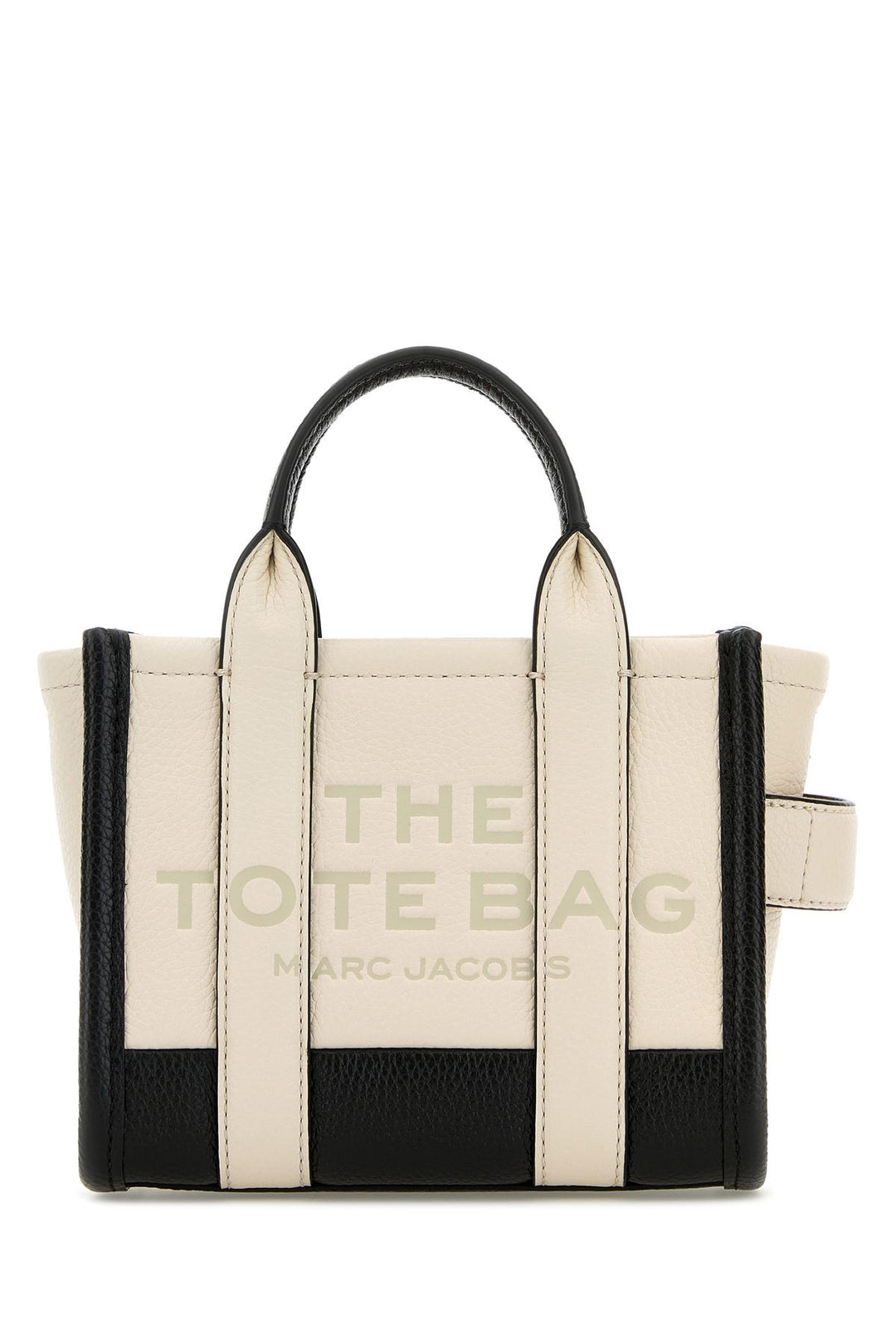 Chalk leather The Colorblock handbag