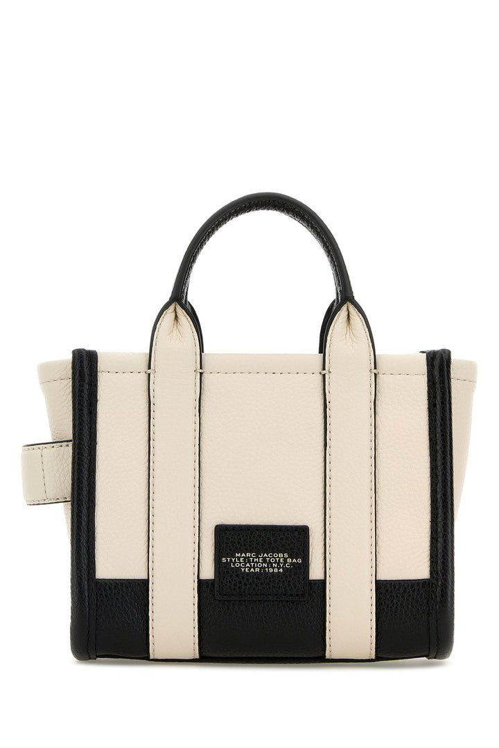 Chalk leather The Colorblock handbag