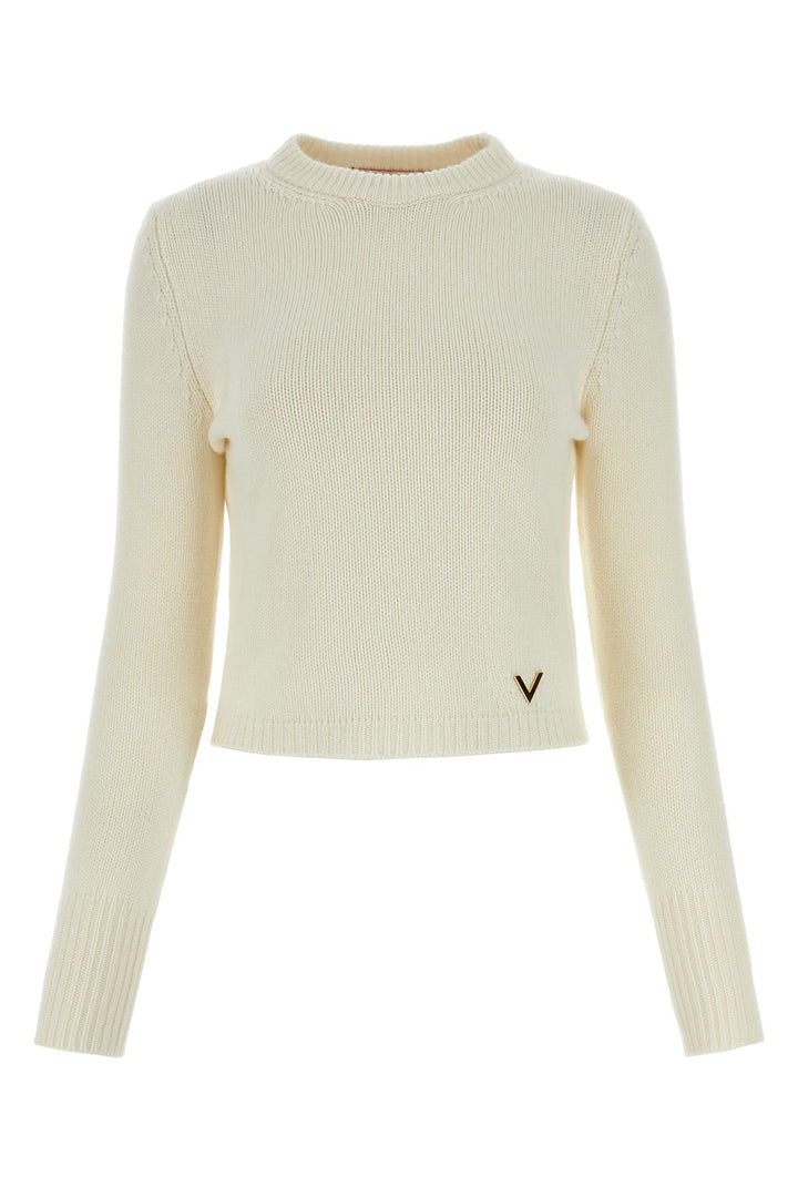 Ivory cashmere sweater