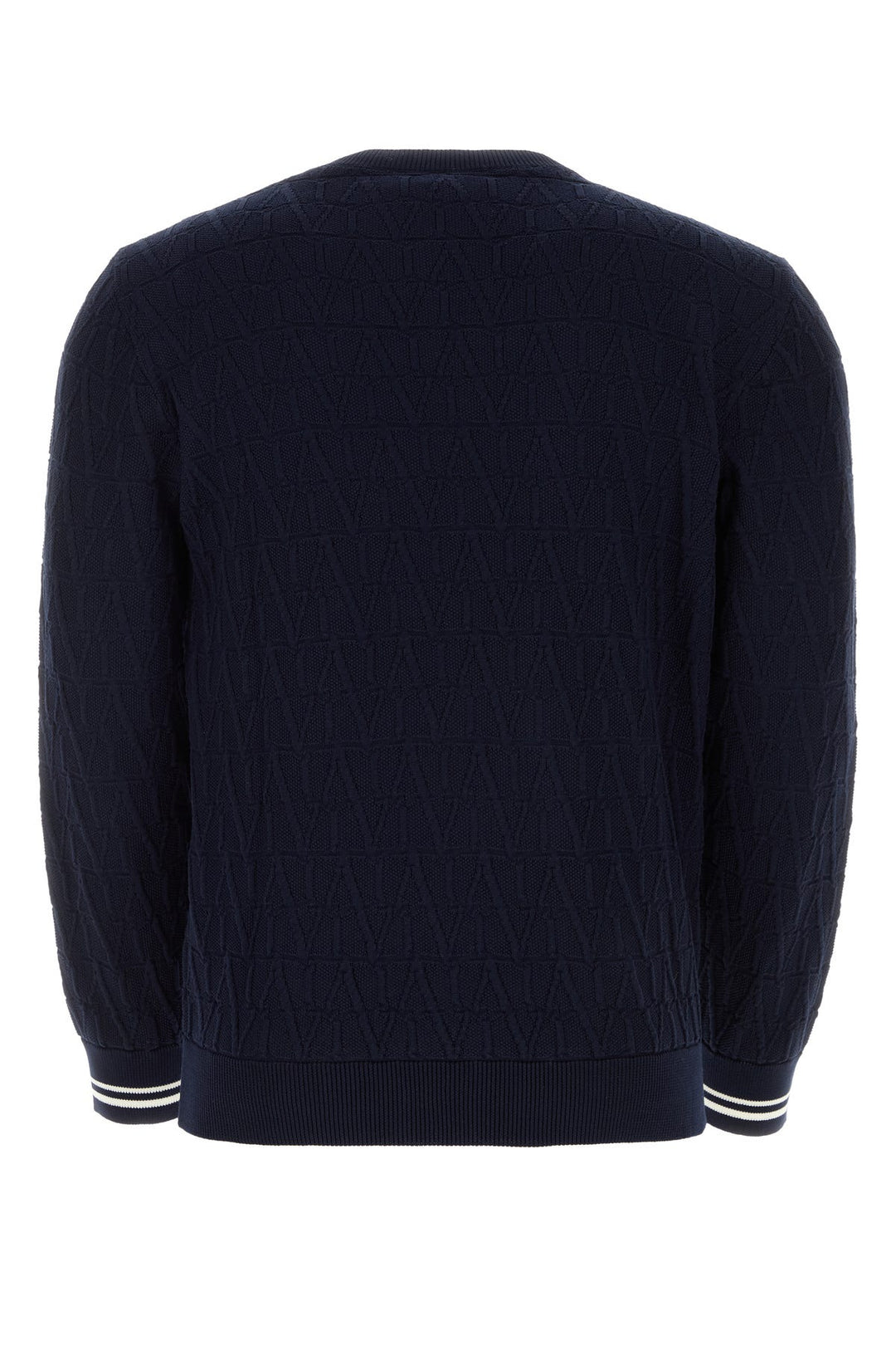 Dark blue cotton sweater