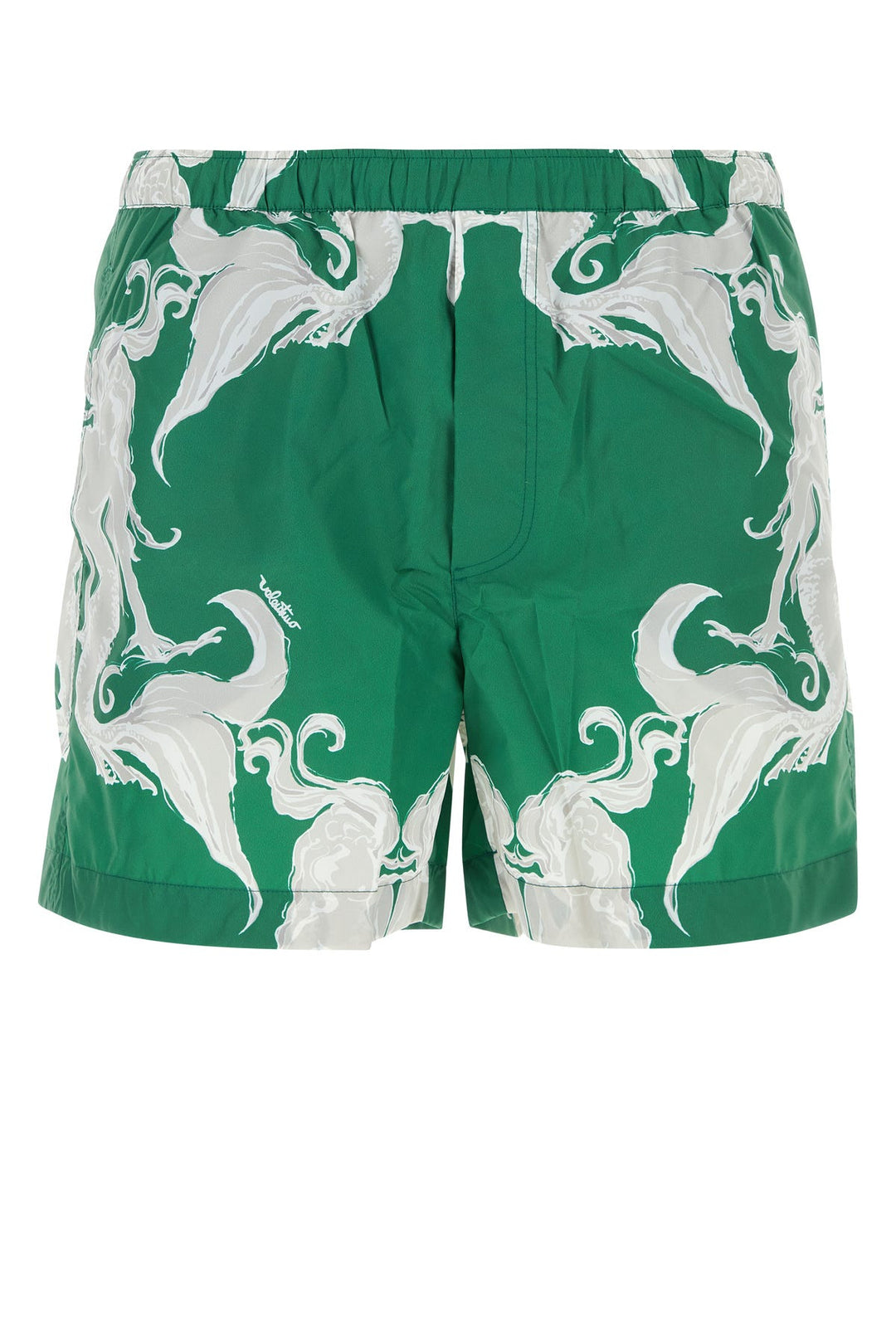 Printed nylon swimming shorts