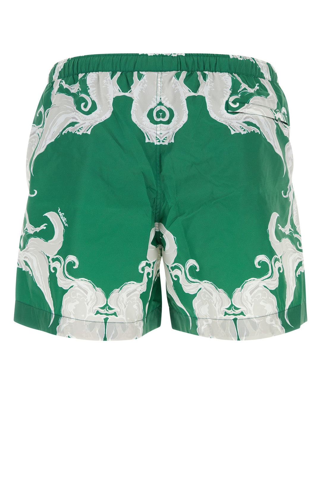 Printed nylon swimming shorts