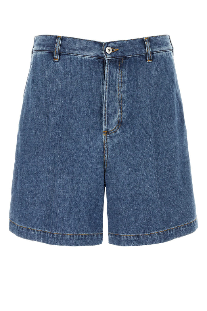 Denim bermuda shorts