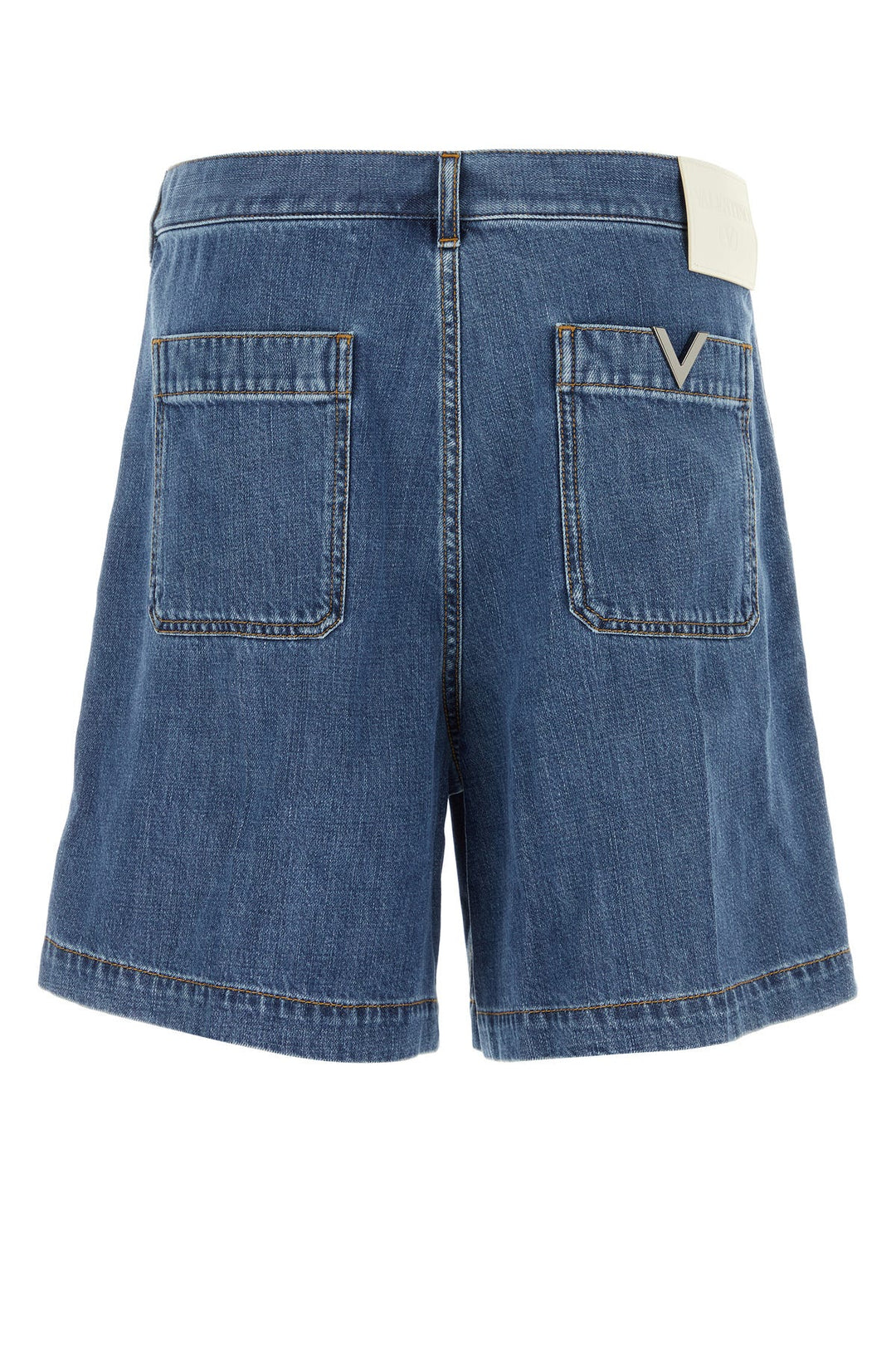 Denim bermuda shorts