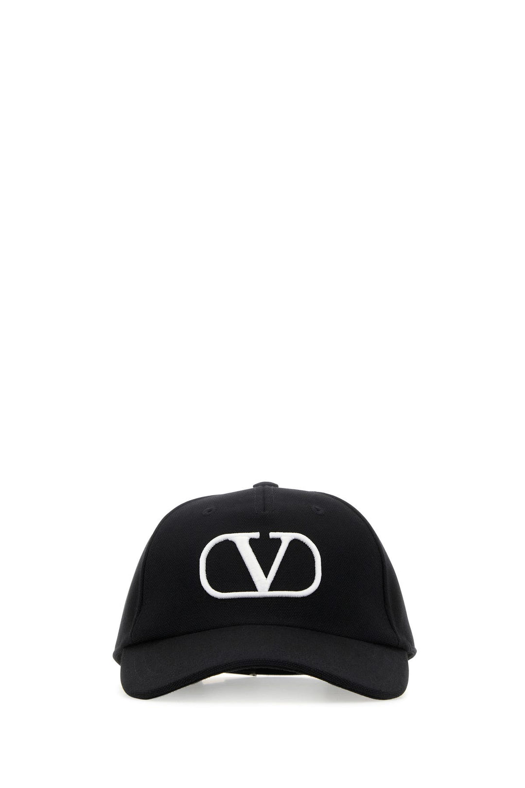 Black cotton baseball cap