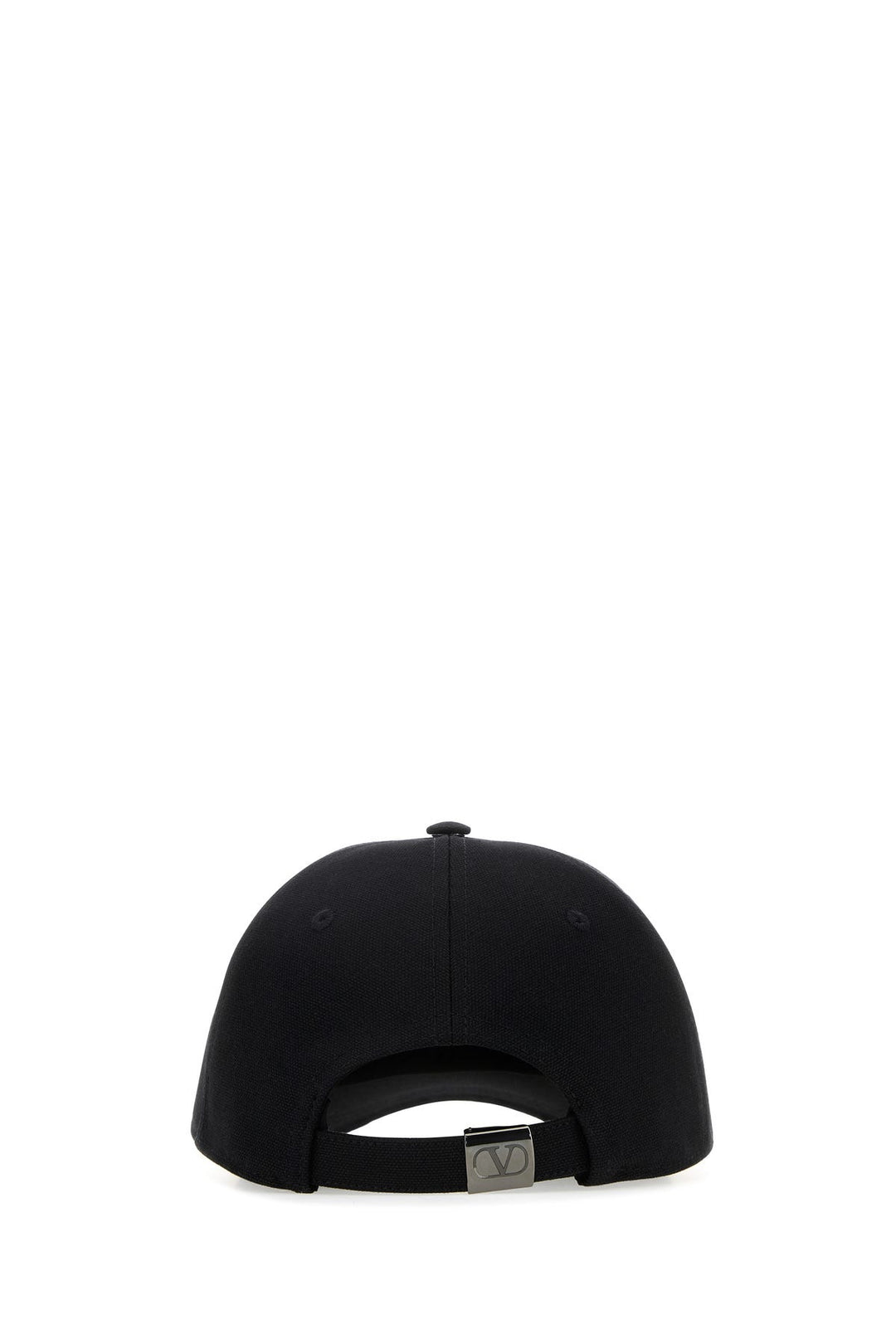 Black cotton baseball cap