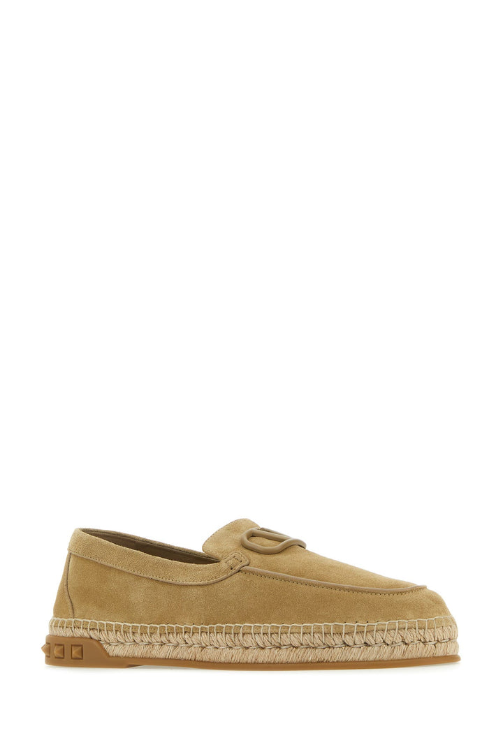 Cappuccino split-leather Leisure Flows espadrilles