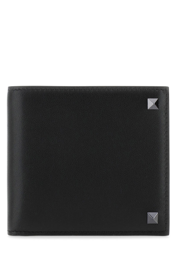 Black leather wallet