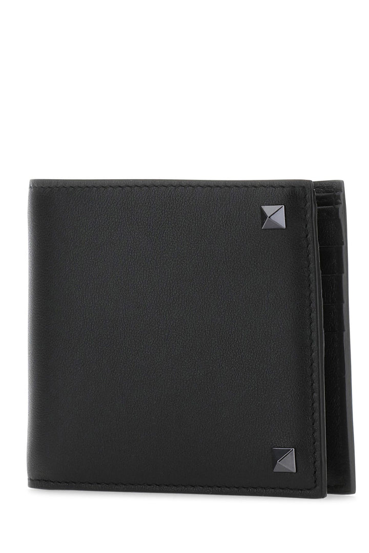 Black leather wallet