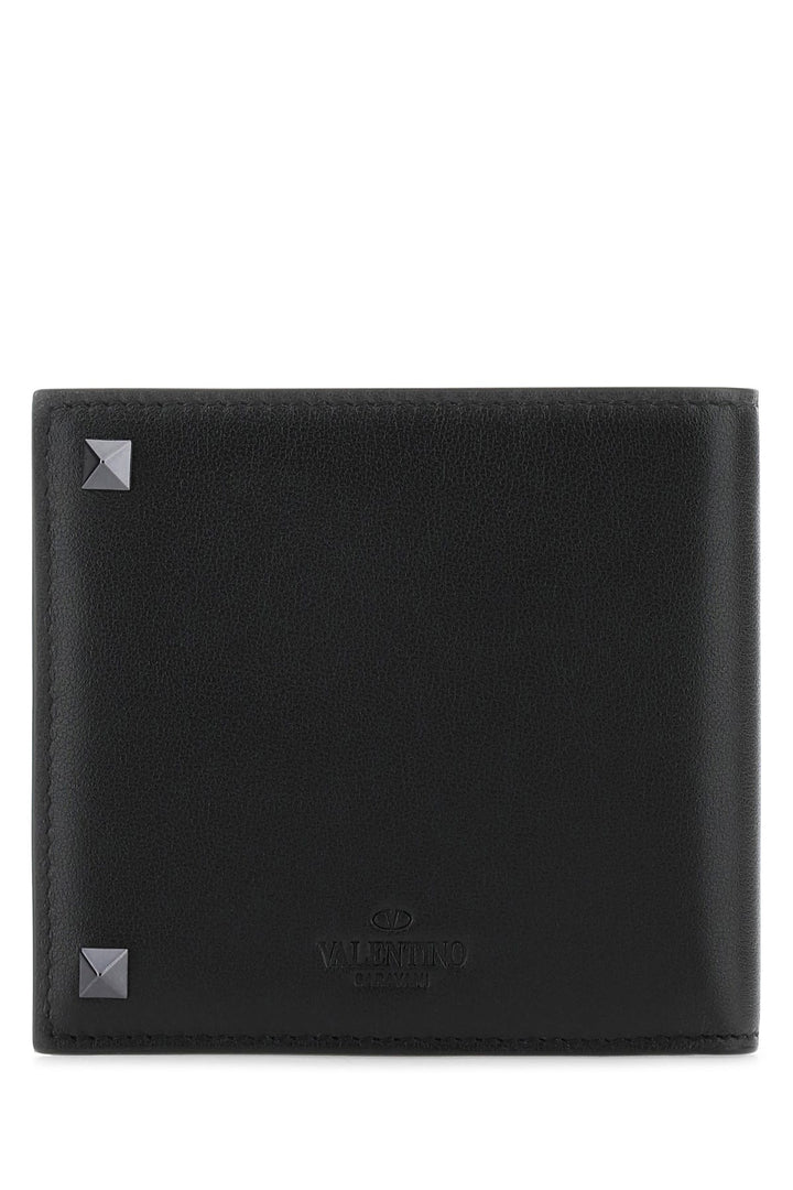 Black leather wallet