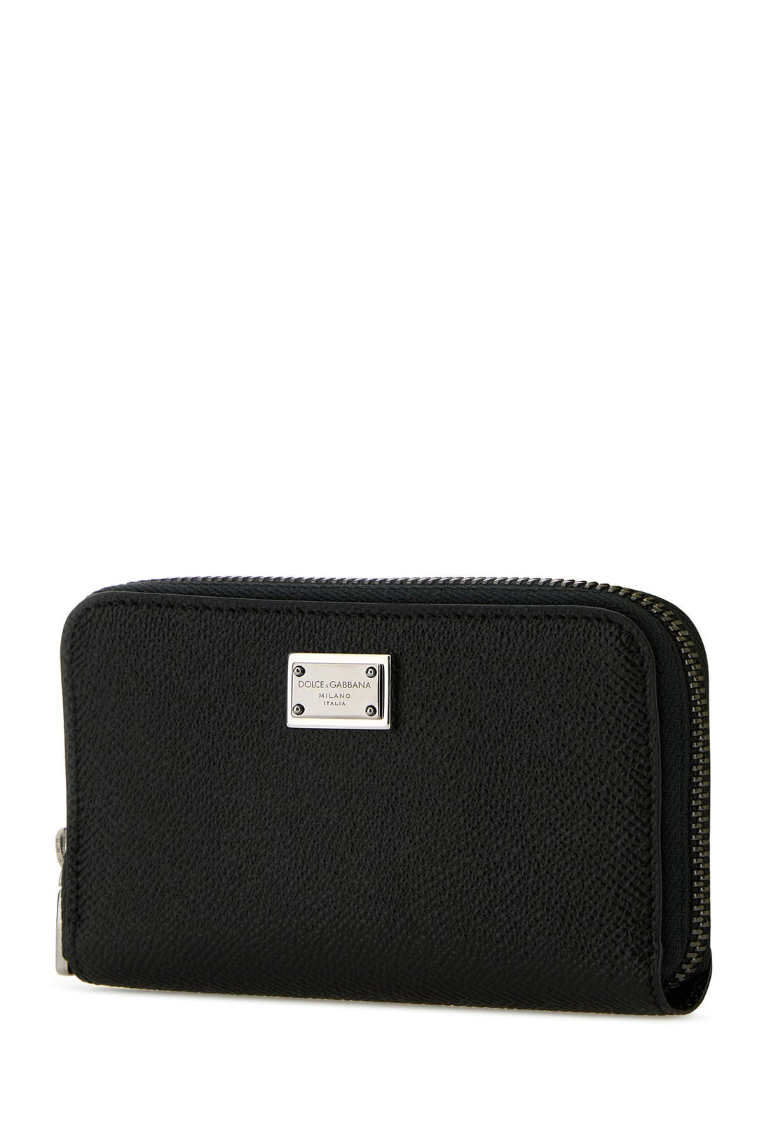 Black leather wallet