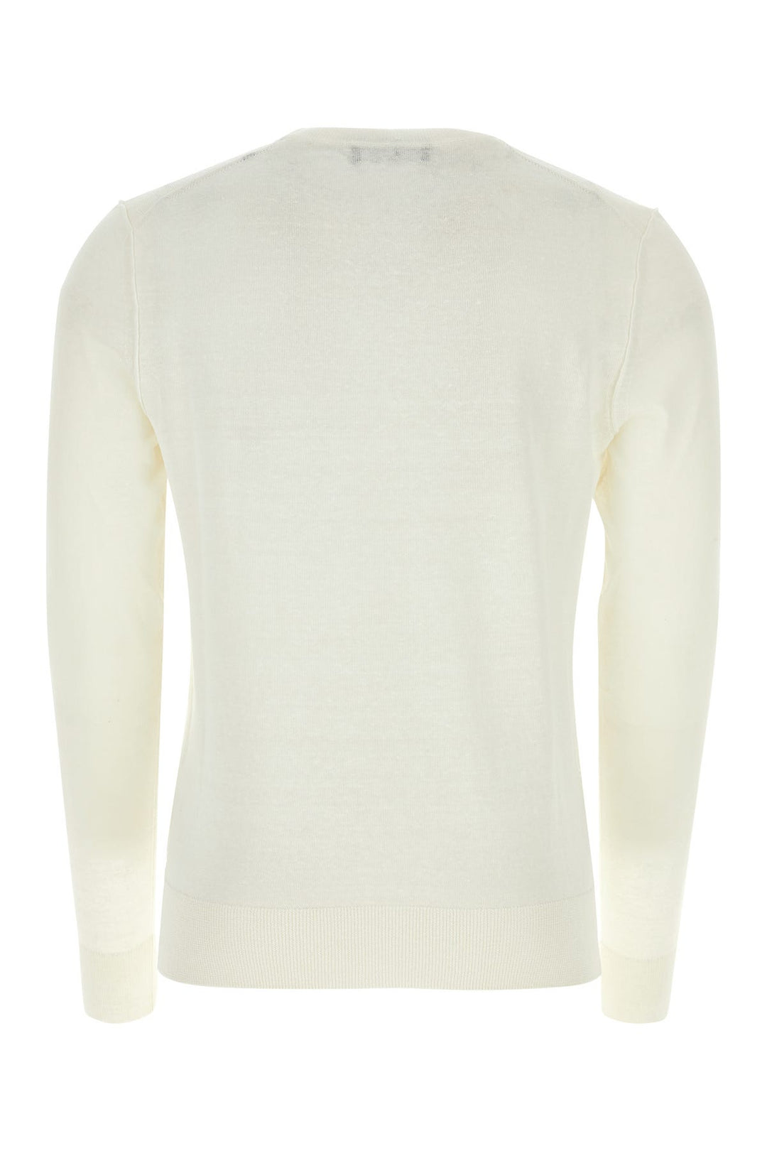 Ivory linen blend sweater