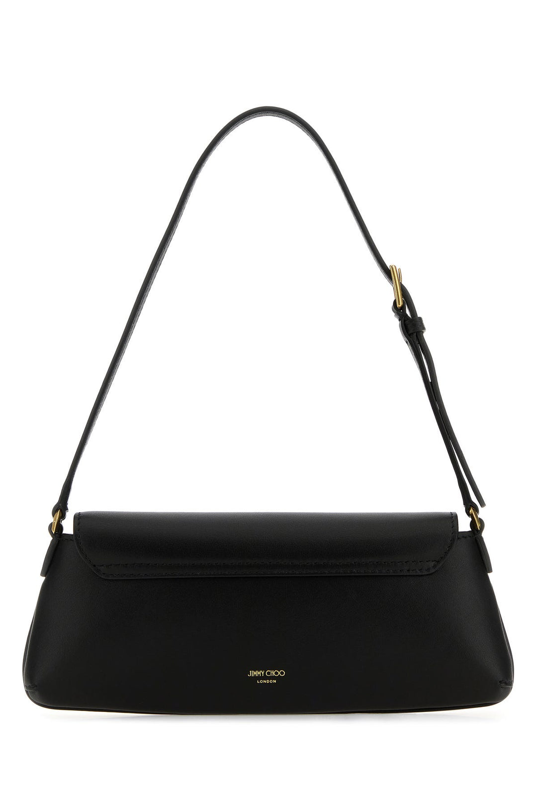 Black leather Diamond shoulder bag